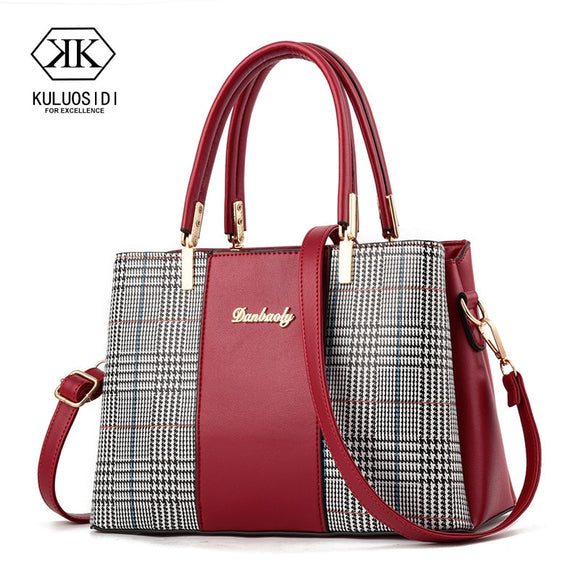 Fashion Luxury Handbags Women Bags Women Leather Handbag Shoulder Bag For Women 2019 Female Ladies Hand Bags Sac a Main