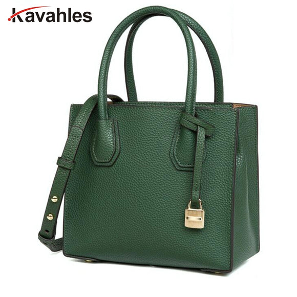 2018 Fashion Leather Handbags Women Tassel Casual Tote Bags Lock Pendant Vintage Women Handbags Ladies Crossbody Bags PP-1207